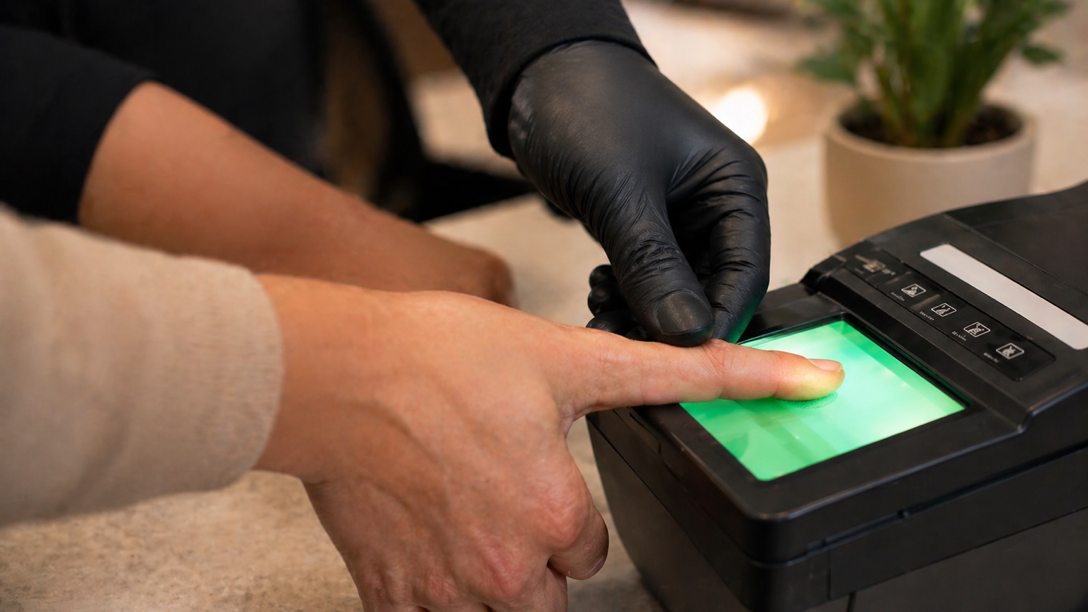 Live Scan fingerprinting service at Osorio’s